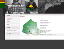 Tablet Screenshot of mcdowelllake.firstnation.ca