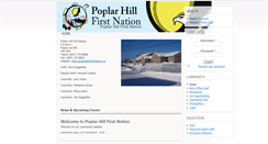 Desktop Screenshot of poplarhill.firstnation.ca