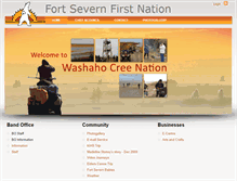 Tablet Screenshot of fortsevern.firstnation.ca